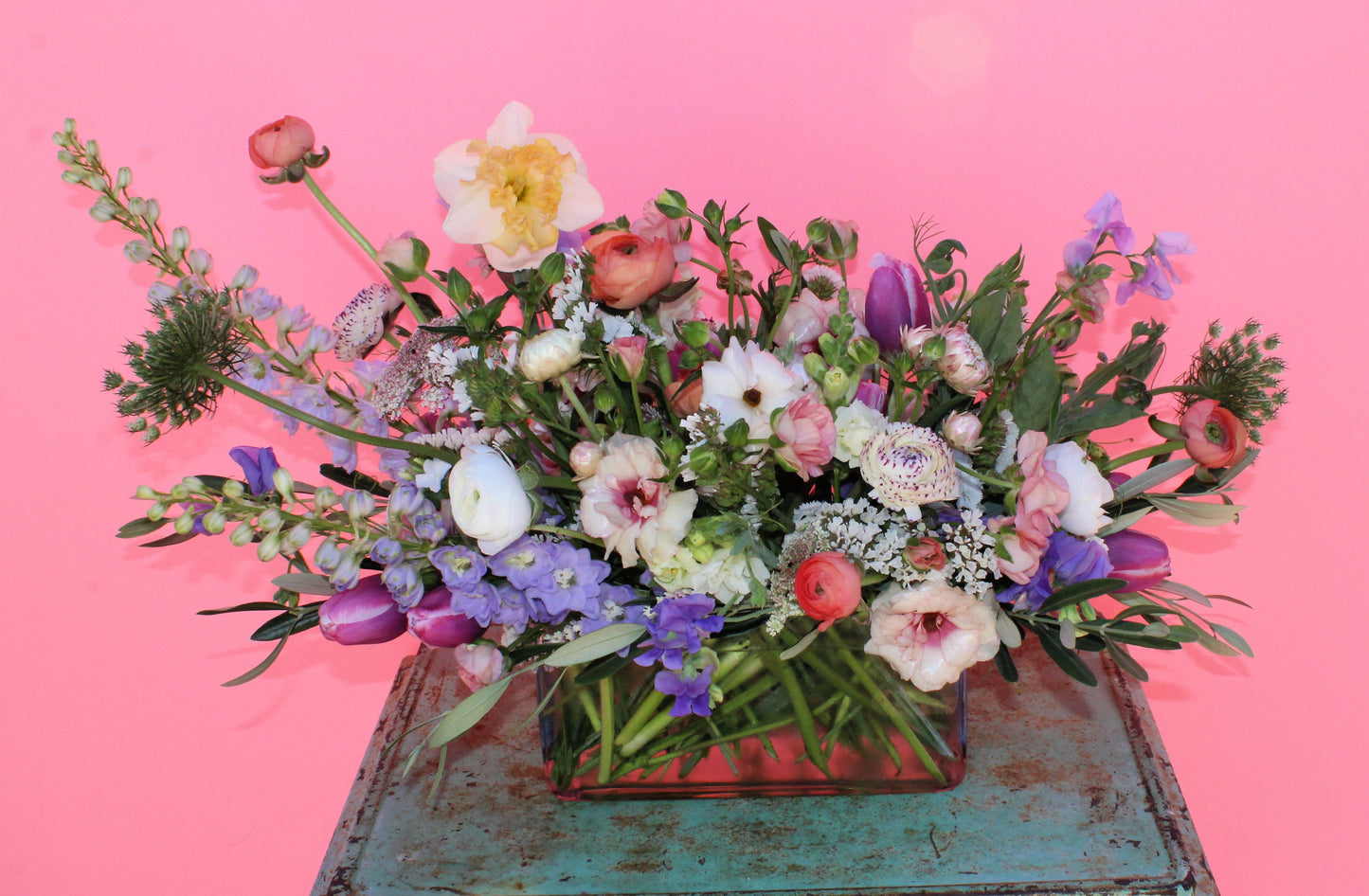 Seasonal Designer's Choice Rectangle Centerpiece
