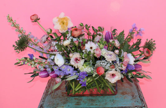 Seasonal Designer's Choice Rectangle Centerpiece